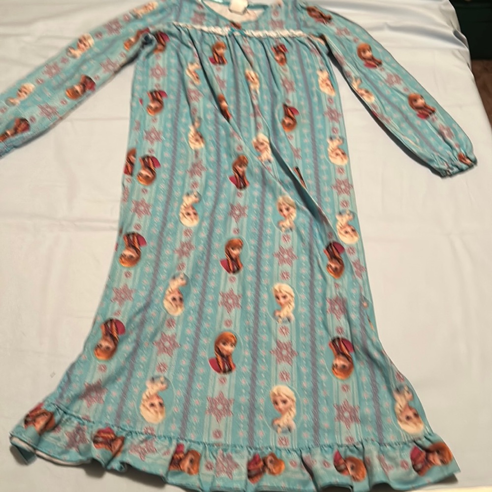 elsa and anna nightgown